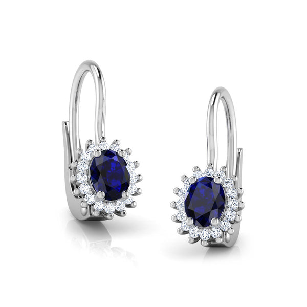 Adamo Moissanite Diamond Hoops Earrings