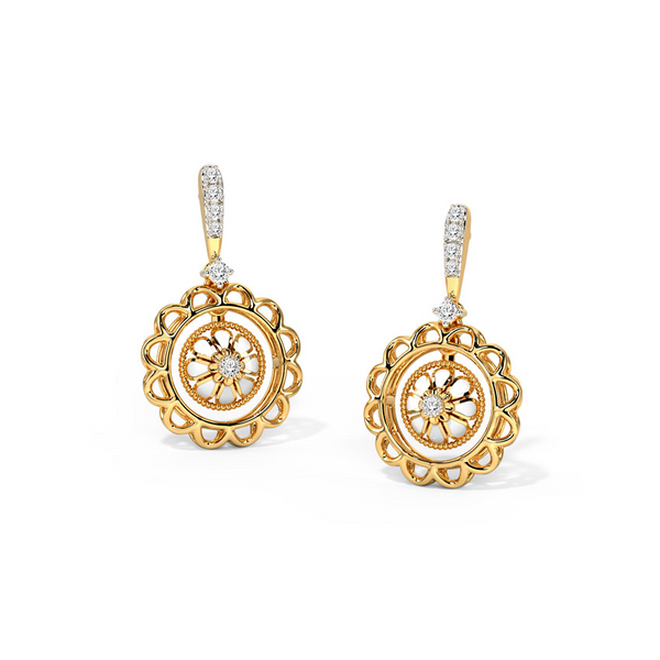 Graysie Moissanite Diamond Drops Earrings