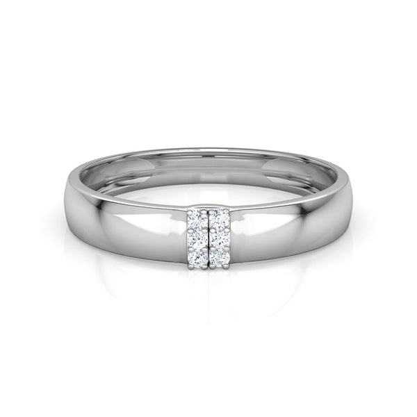 Janis Moissanite Diamond Band Ring For Her