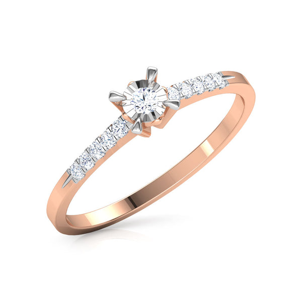 Royal Robe Moissanite Diamond Engagement Ring