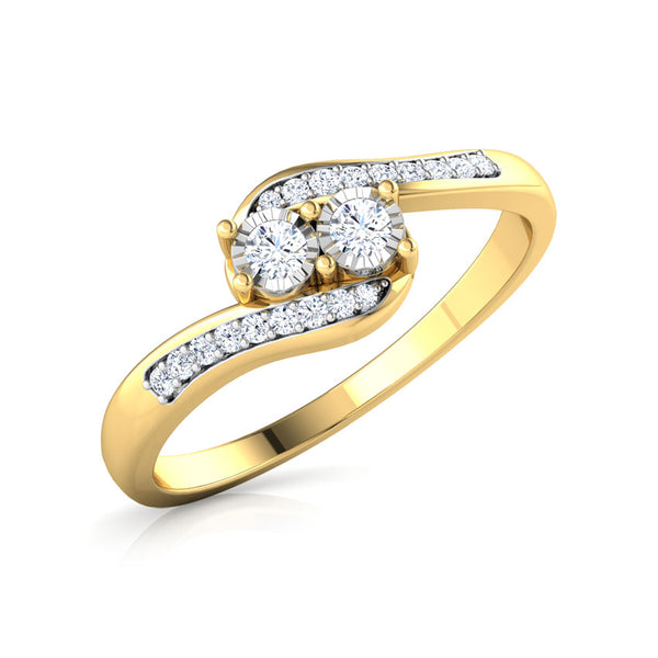 Vilina Moissanite Diamond Engagement Ring