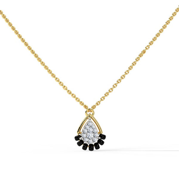 Alari Moissanite Diamond Mangalsutra