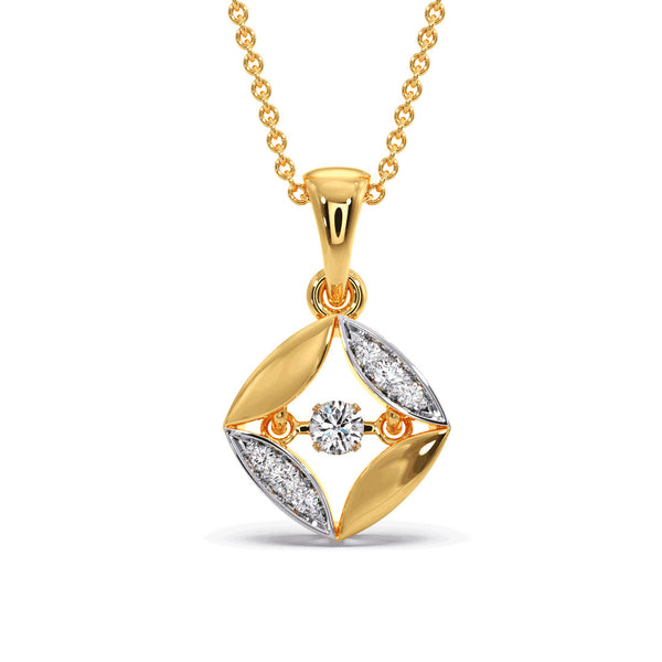 Piyali Sparkle Moissanite Diamond Pendant