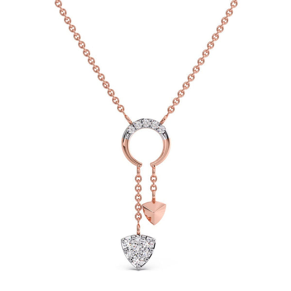 Faina Lustrous Moissanite Diamond Necklace