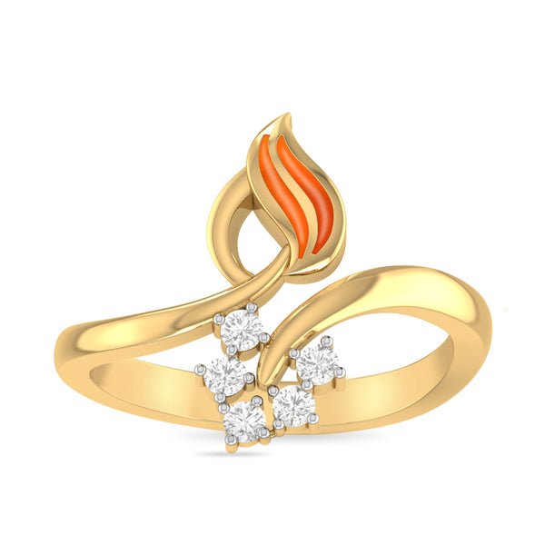 Vibrant Lena Moissanite Diamond Ring