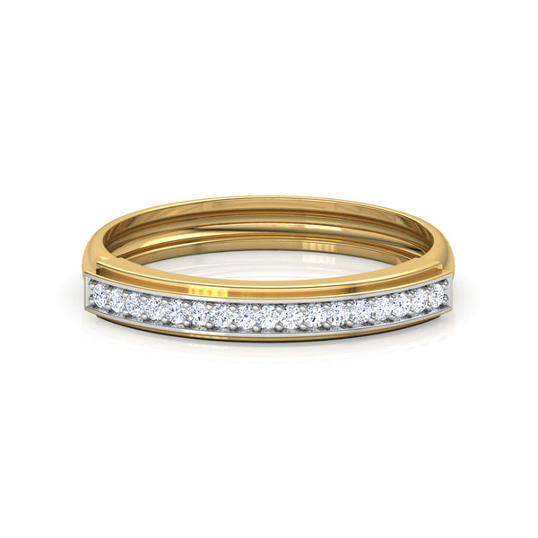 Glamorize Moissanite Diamond Band Ring