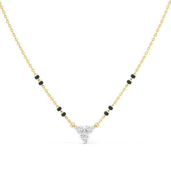 Vanya Moissanite Diamond Mangalsutra
