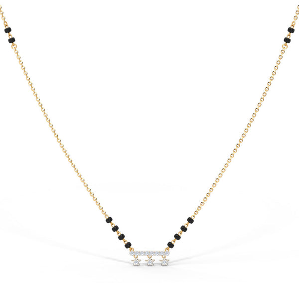 Manya Moissanite Diamond Mangalsutra