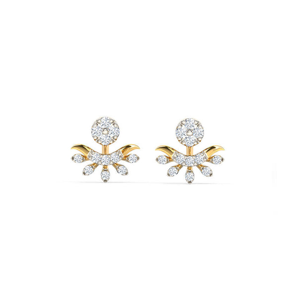 Juniper Moissanite Diamond Studs Earrings