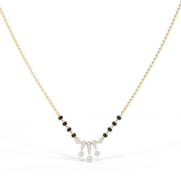 Mishka Moissanite Diamond Mangalsutra
