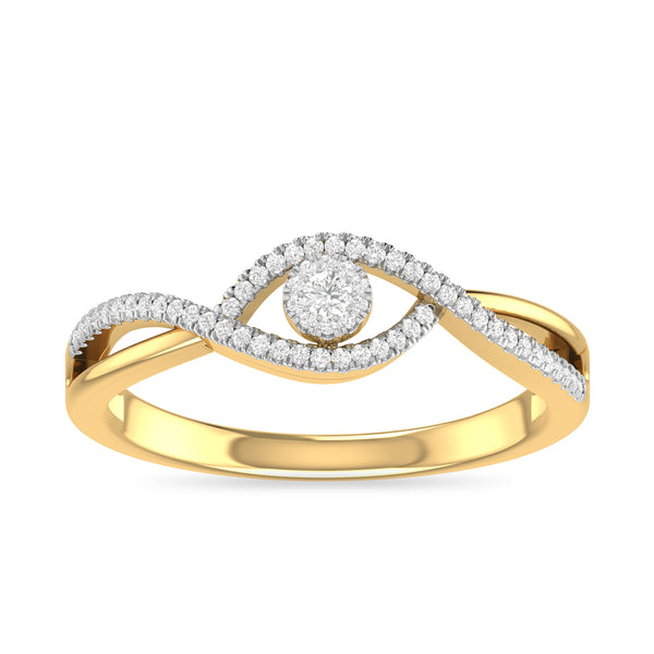 Maayan Intertwined Moissanite Diamond Ring