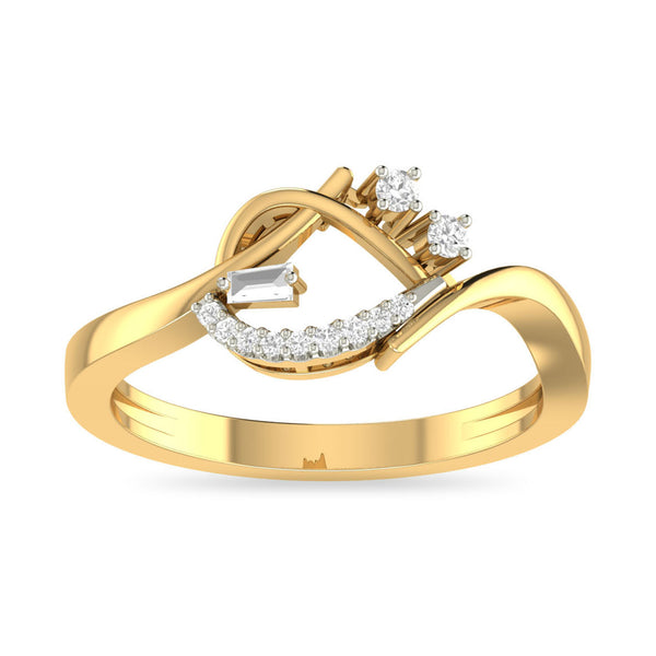 Alexsei Moissanite Diamond Ring
