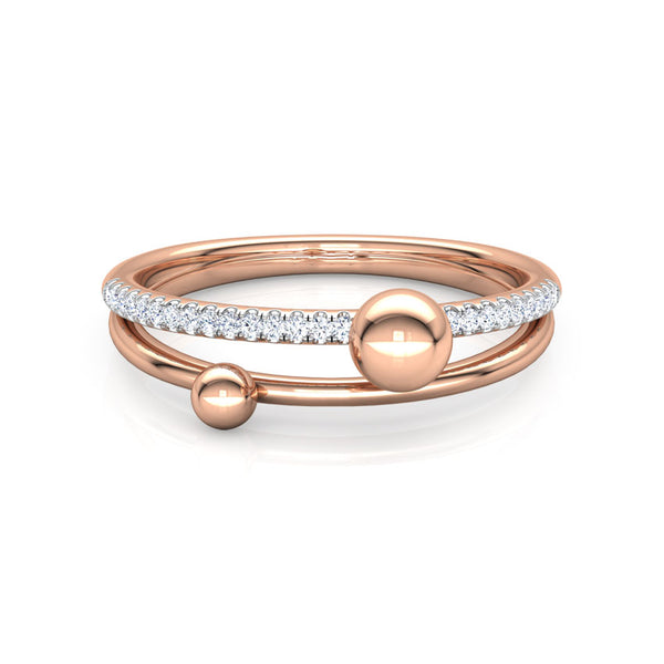 Lexie Orbi Moissanite Diamond Ring