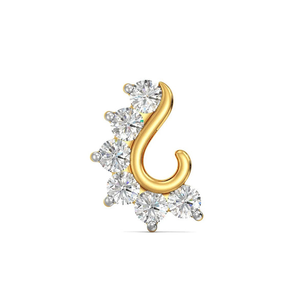 Aloma Sparking Moissanite Diamond Nosepin