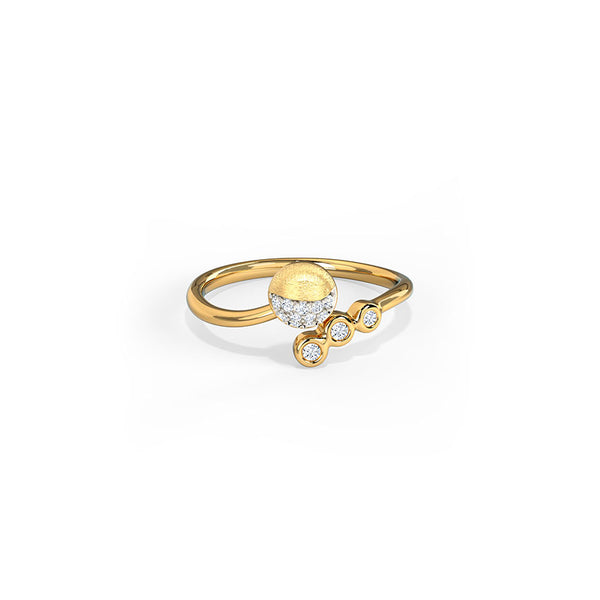 Neysa Moissanite Diamond Ring