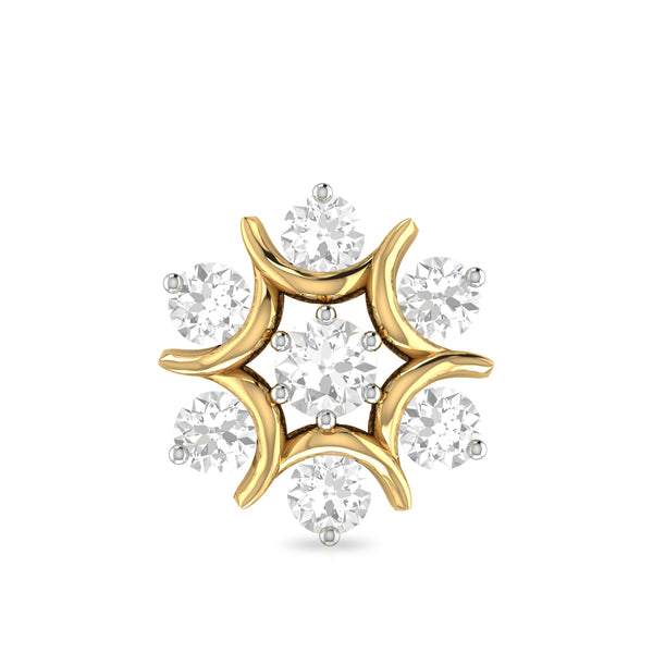 Jivika Moissanite Diamond Nosepin