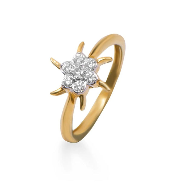 Leisha Oval Moissanite Diamond Ring