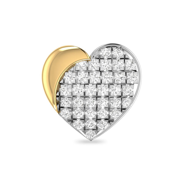 Hoya Heart Moissanite Diamond Nosepin
