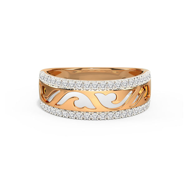 Grandeur Moissanite Diamond Band Ring