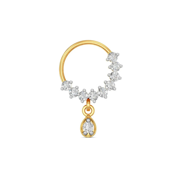 Aiyana Moissanite Diamond Nose Ring