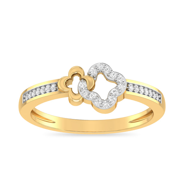 Dame Moissanite Diamond Ring