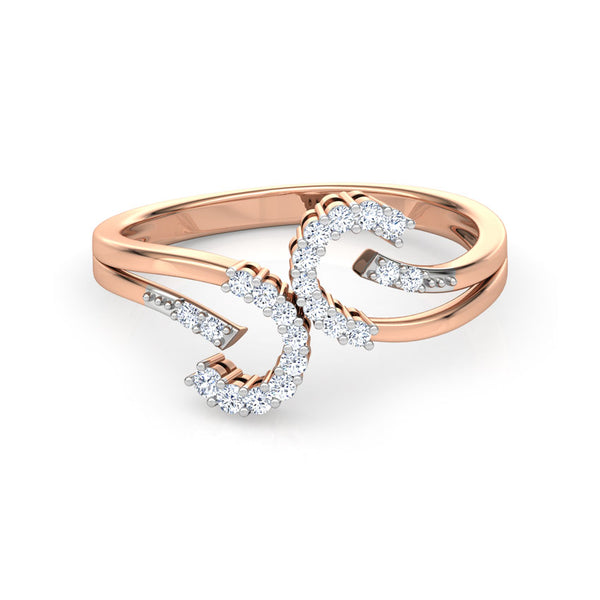 Shanaya Moissanite Diamond Ring