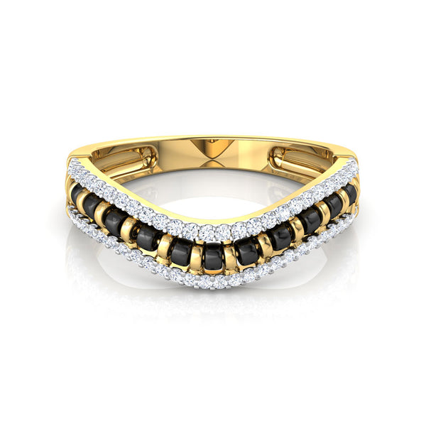 Naina Mangalsutra Moissanite Diamond Ring