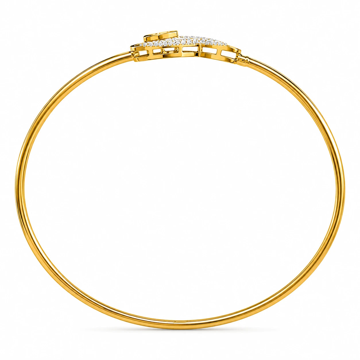 Fenia Infinity 18K Gold Plated Moissanite Diamond Bracelet