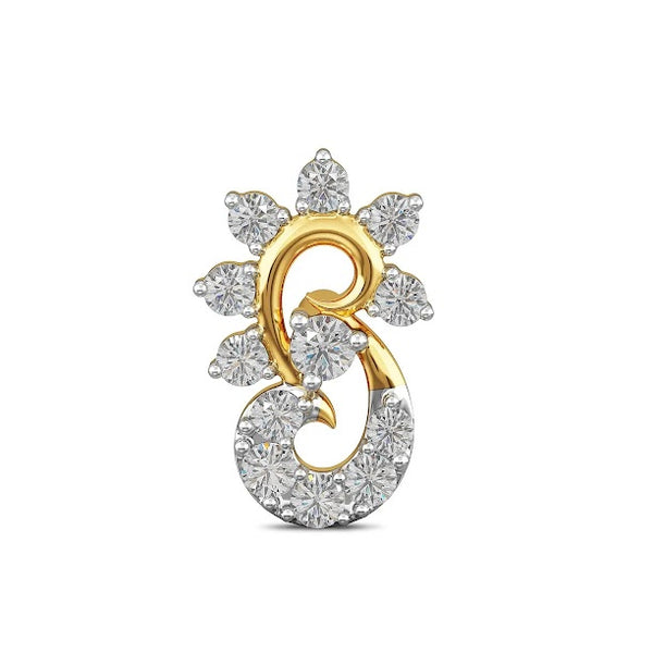 Dazzling Odilia Moissanite Diamond Nosepin