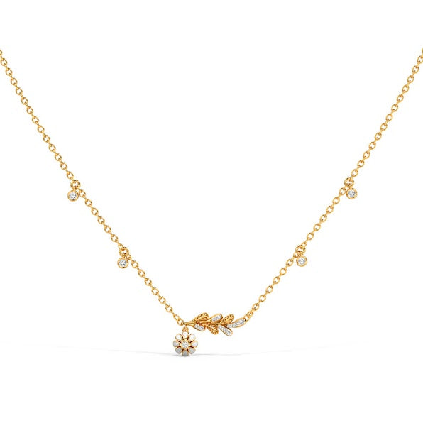 Ansa Moissanite Diamond Necklace
