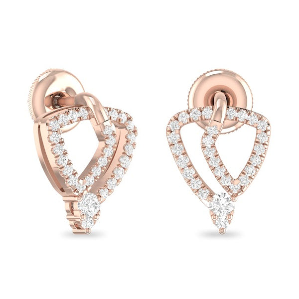 Makayla Moissanite Diamond Studs Earrings