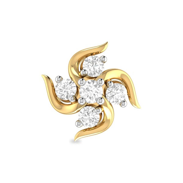 Madona Moissanite Diamond Nosepin