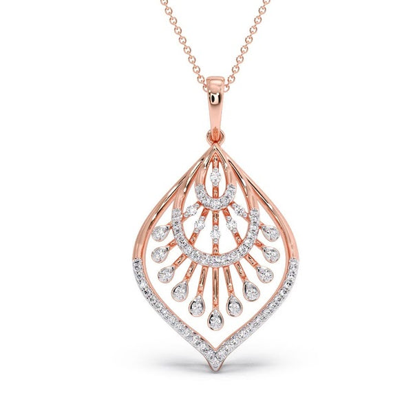 Magnificent Yana Moissanite Diamond Pendant
