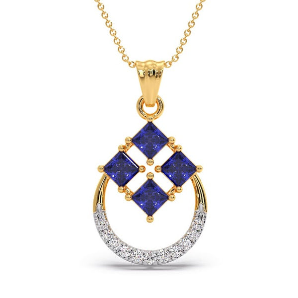 Cosette Moissanite Diamond Pendant