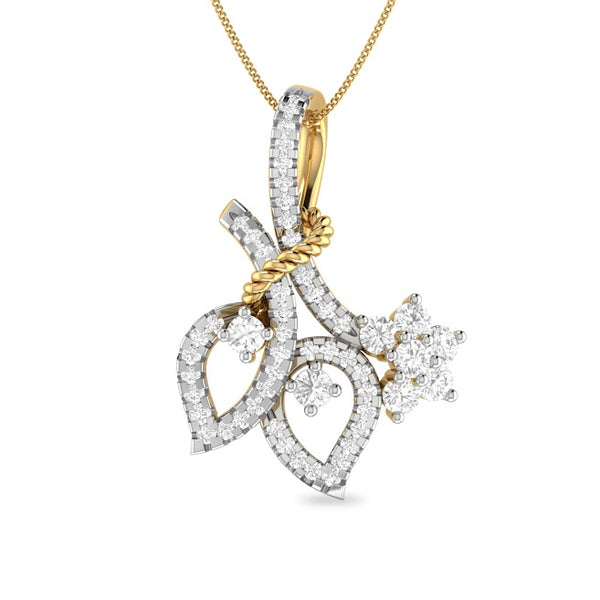 Elijah Moissanite Diamond Casual Pendant