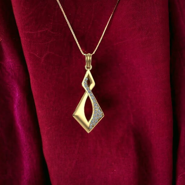 Avya Moissanite Diamond Pendant