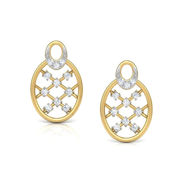 Imperial Moissanite Diamond Studs Earrings
