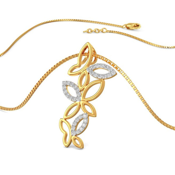 Ferns N Petals Moissanite Diamond Casual Pendant