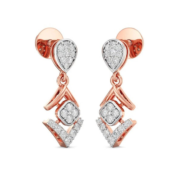 Amaira Moissanite Diamond Drops Earrings