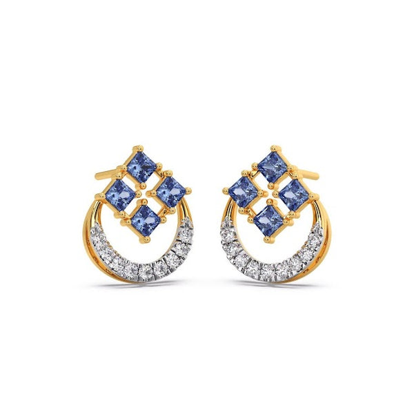 Cosette Moissanite Diamond Stud Earrings