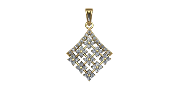 Aurelia Garland Moissanite Diamond Pendant