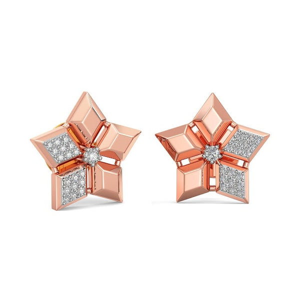 Luminous Star Moissanite Diamond Studs Earrings