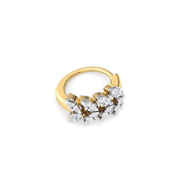 Iffat Moissanite Diamond Nose Ring