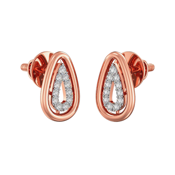Anouk Moissanite Diamond Studs Earrings