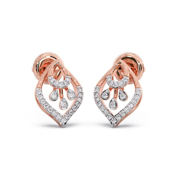 Magnificent Yana Moissanite Diamond Stud Earrings