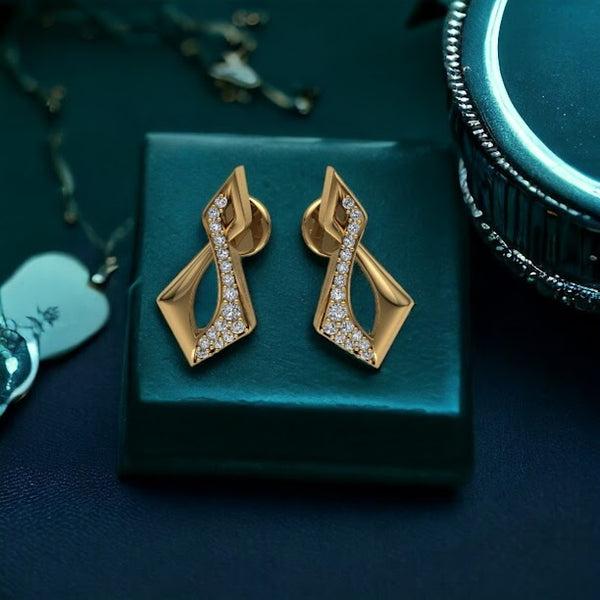 Avya Moissanite Diamond Stud Earrings
