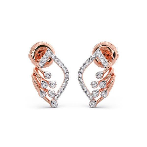 Luisa Moissanite Diamond Stud Earrings