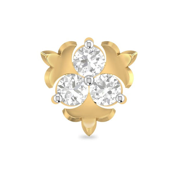 Mimosa Moissanite Diamond Nosepin