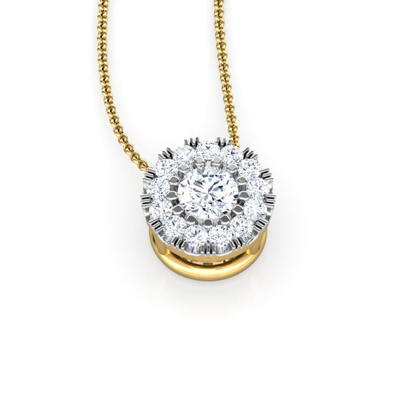 Zeynep Orb Moissanite Diamond Casual Pendant