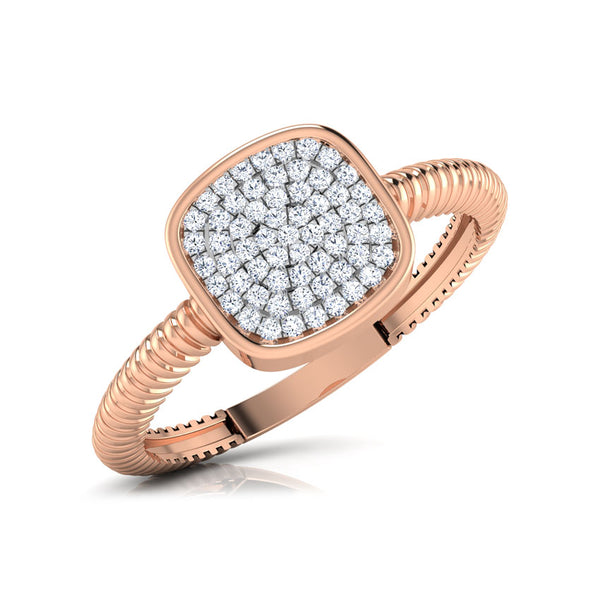 Keilani Moissanite Diamond Engagement Ring